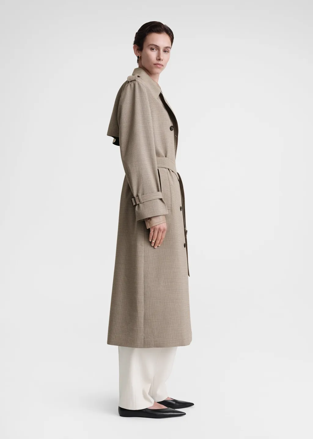 Double-Breasted Trench Coat