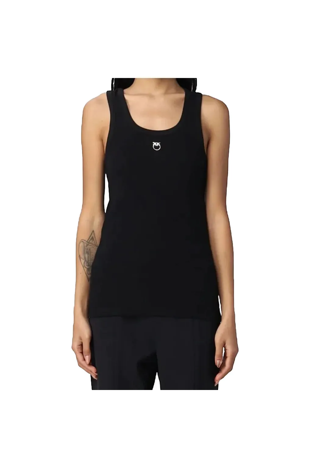Lovebird Logo Ribbed Vest
