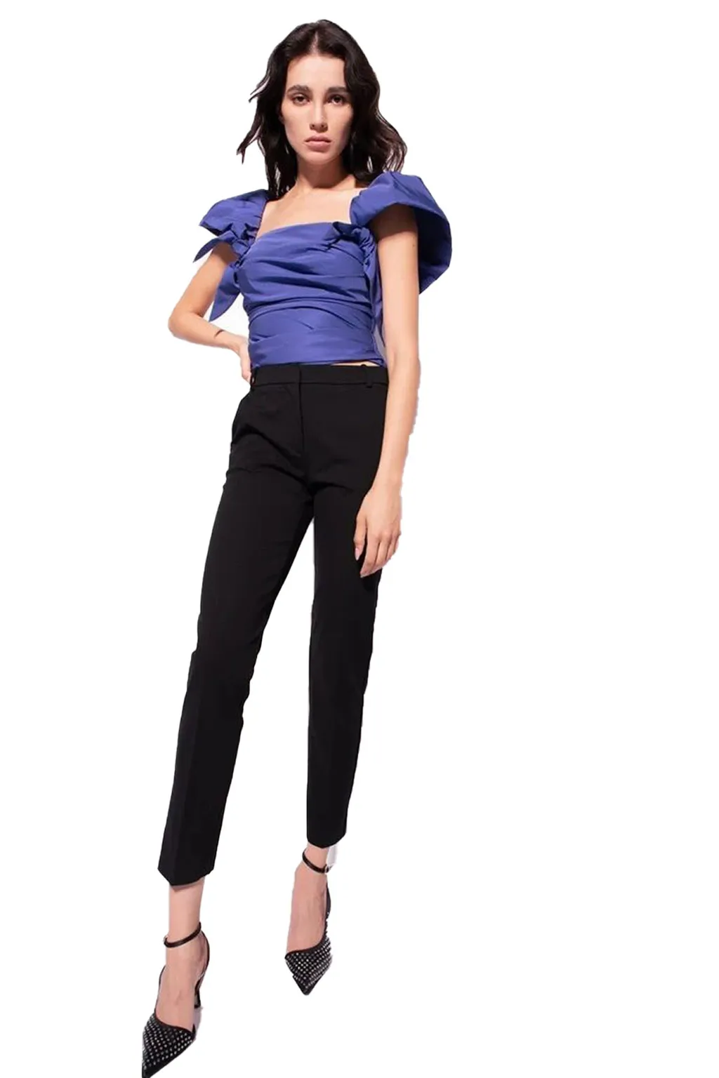 Belt Ring Casual Pants