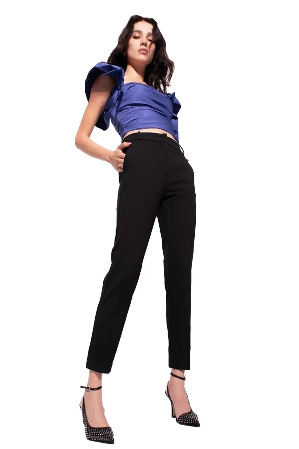 Belt Ring Casual Pants