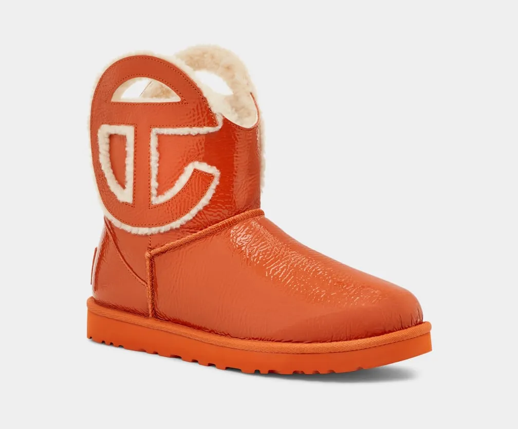 Ugg X Telfar Logo Mini Crinkle Boots