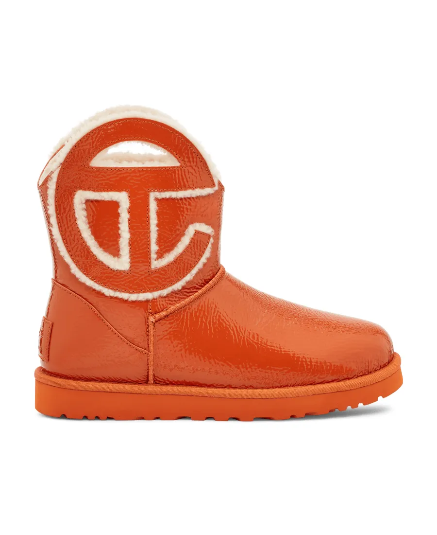Ugg X Telfar Logo Mini Crinkle Boots