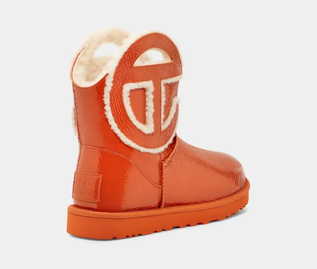 Ugg X Telfar Logo Mini Crinkle Boots
