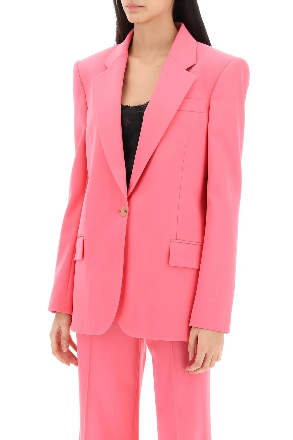 Stella Mccartney Single-Breasted Tailored Blazer