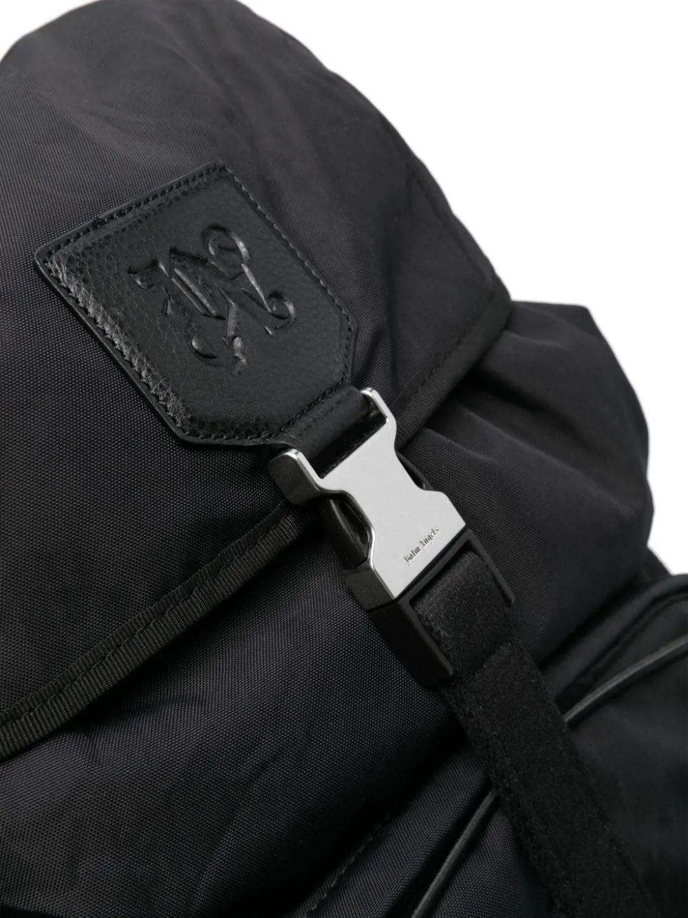 Palm Angels Logo Patch Foldover Top Backpack
