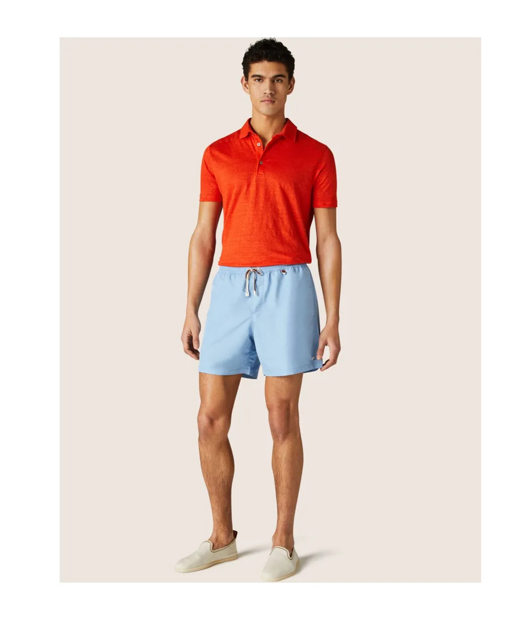 Loose Waist Swimming Trunks