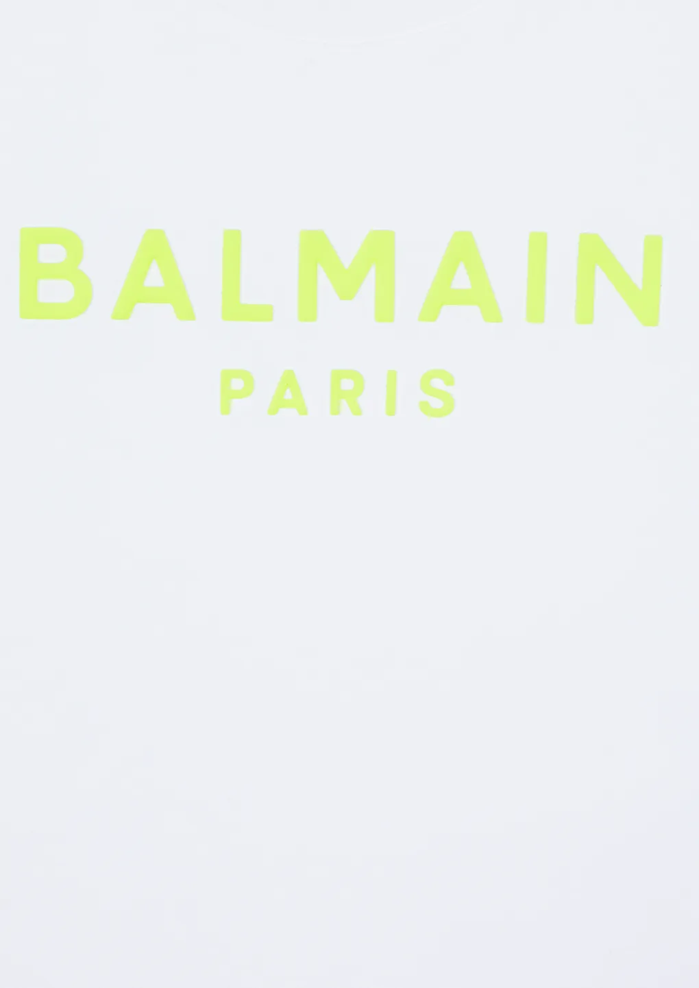 Balmain Kids Logo Detailed Crewneck T-Shirt