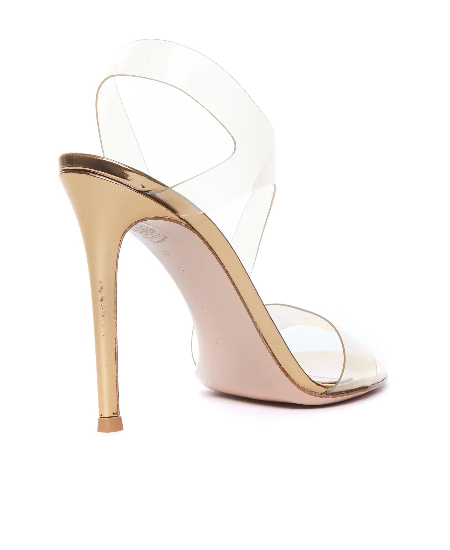 Gianvito Rossi Metropolis Slingback Sandals