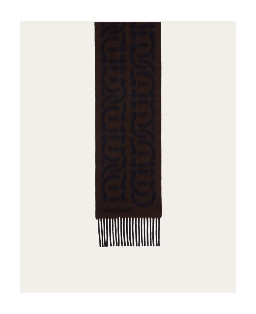 Jacquard Wool Scarf