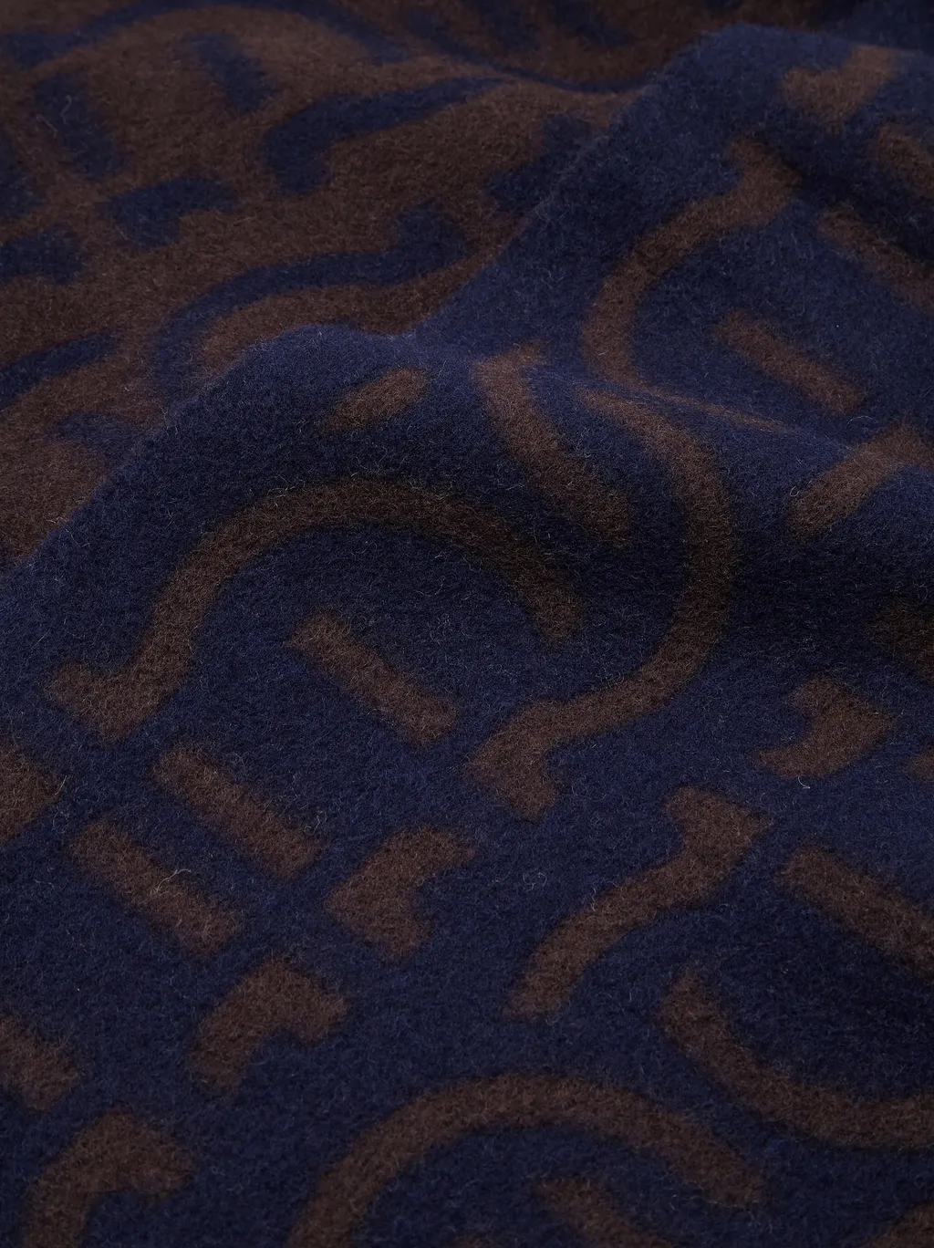 Jacquard Wool Scarf