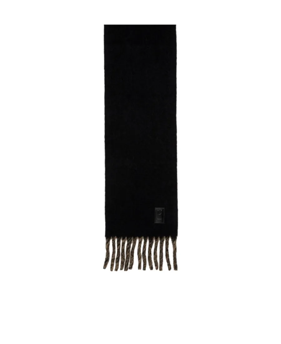 Logo Wool Scarf