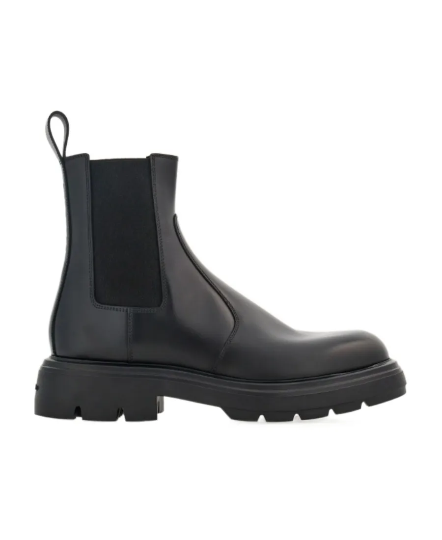 Salvatore Ferragamo Chunky-Sole Ankle Boots