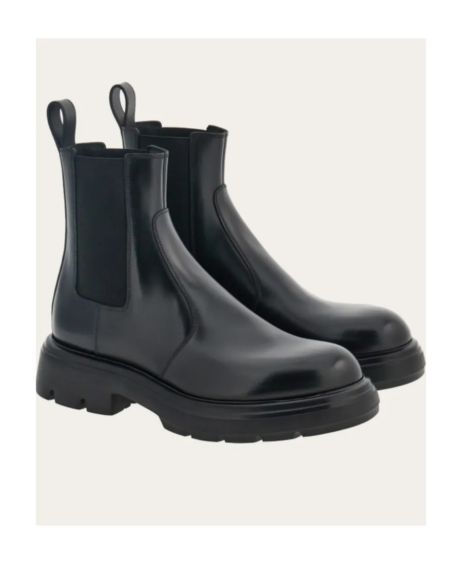 Salvatore Ferragamo Chunky-Sole Ankle Boots