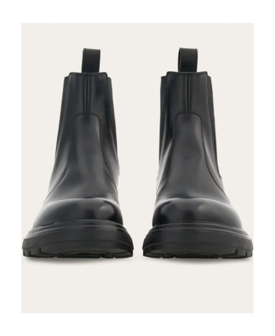 Salvatore Ferragamo Chunky-Sole Ankle Boots