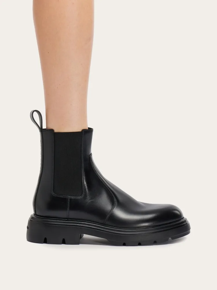 Salvatore Ferragamo Chunky-Sole Ankle Boots