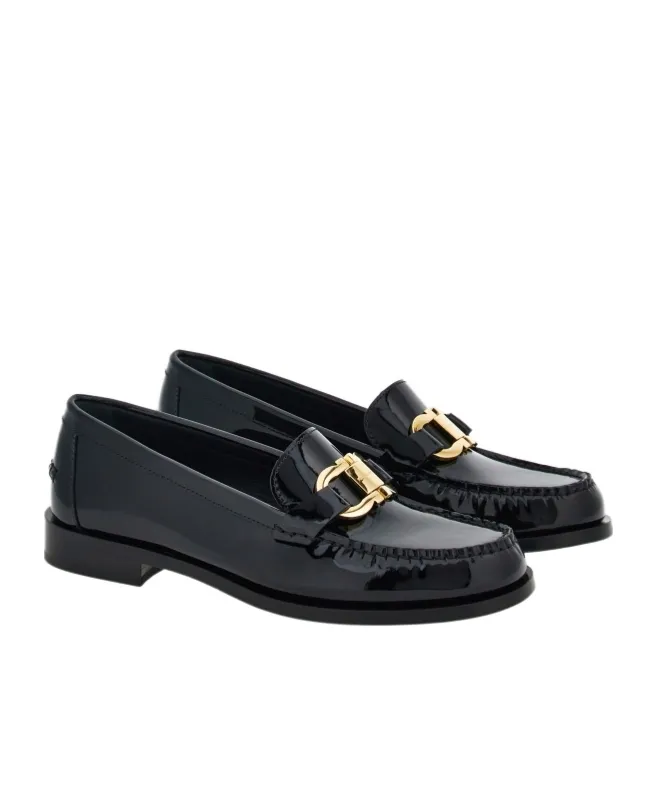 Salvatore Ferragamo Gancini Ornament Moccasins
