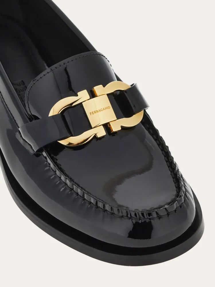Salvatore Ferragamo Gancini Ornament Moccasins
