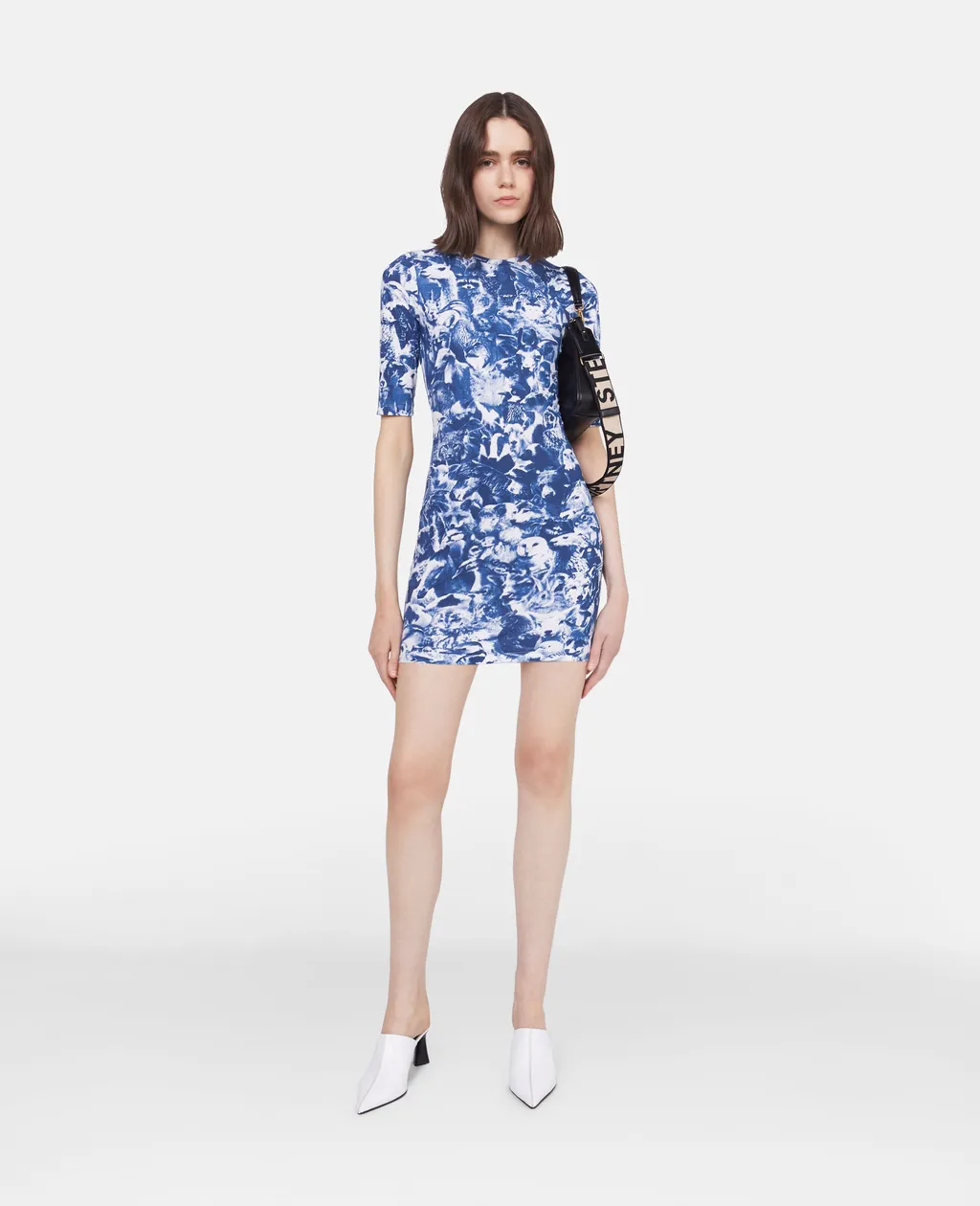 Stella Mccartney Animal Forest-Printed Straight Hem Mini Dress
