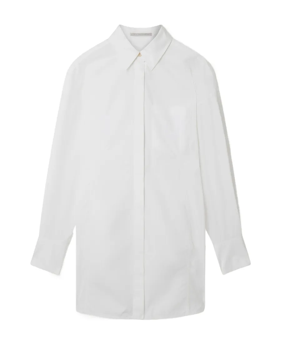 Poplin Shirt Minidress