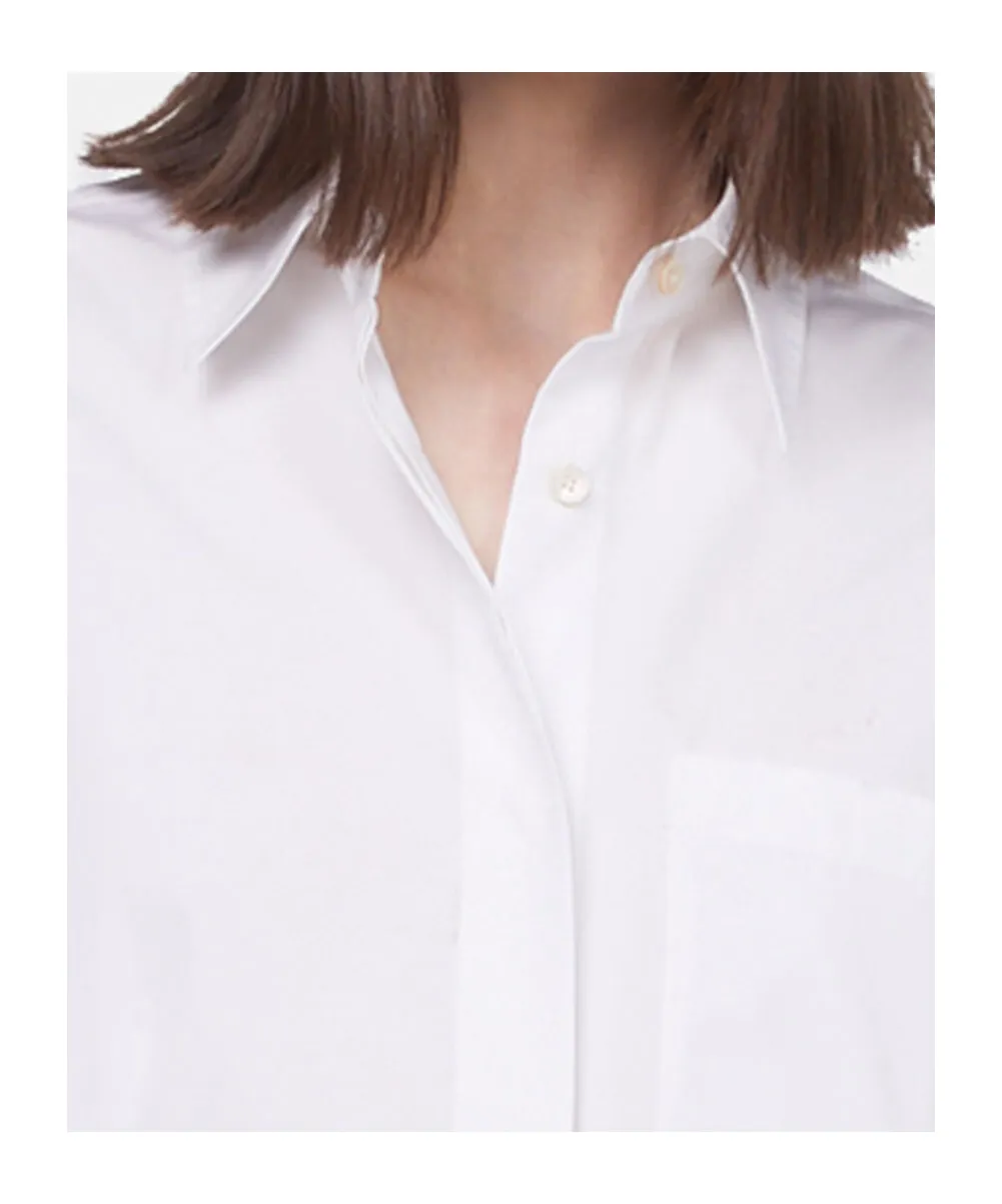 Poplin Shirt Minidress