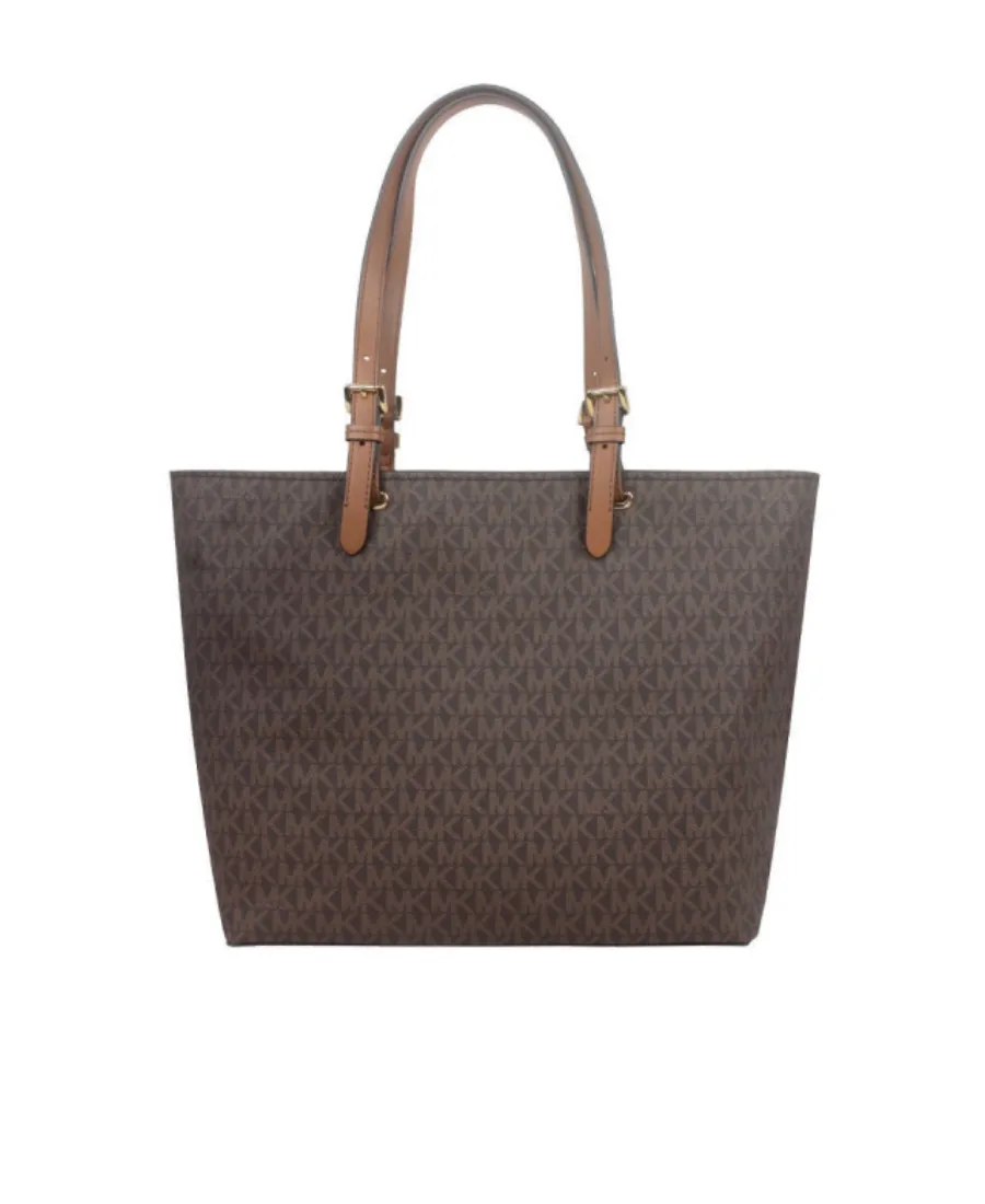 Jet Set Medium Logo Pocket Tote