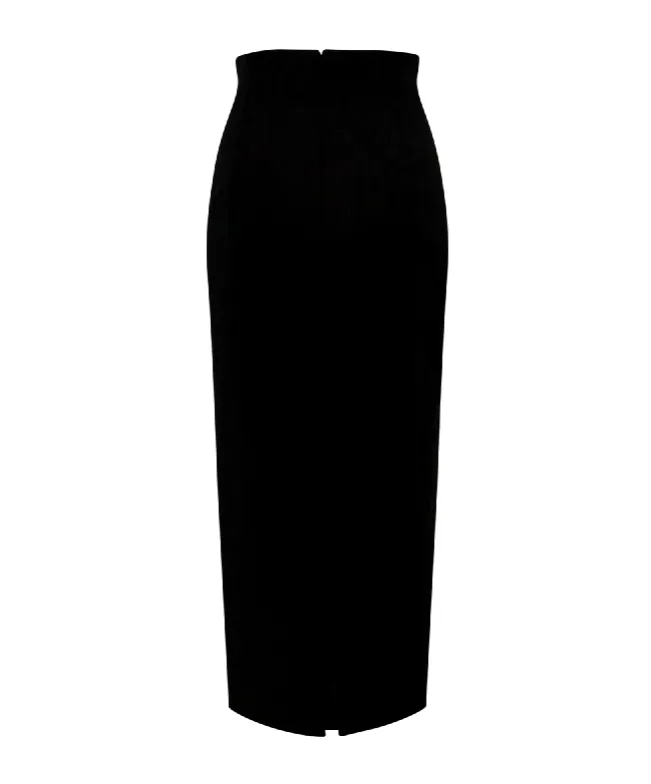 Khaite The Loxley High-Waisted Skirt