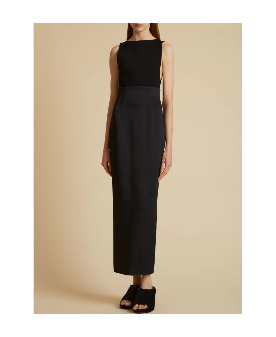 Khaite The Loxley High-Waisted Skirt