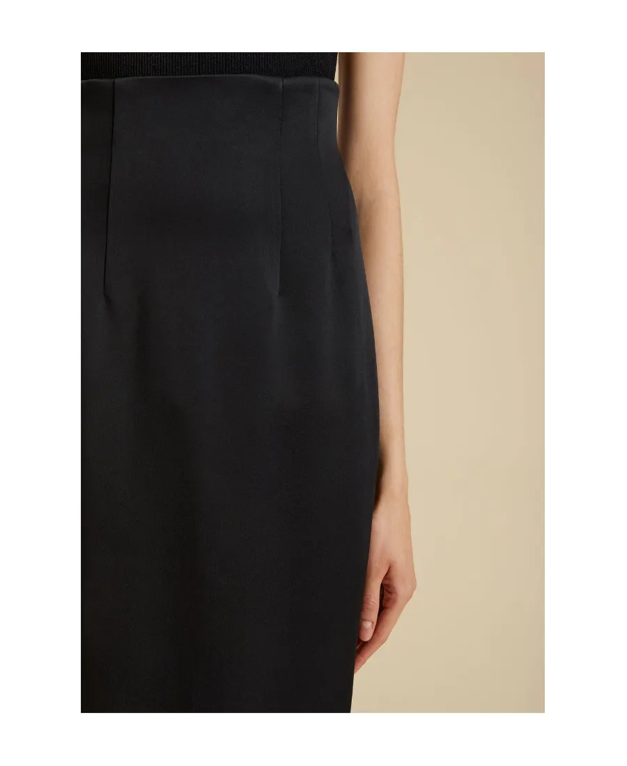 Khaite The Loxley High-Waisted Skirt