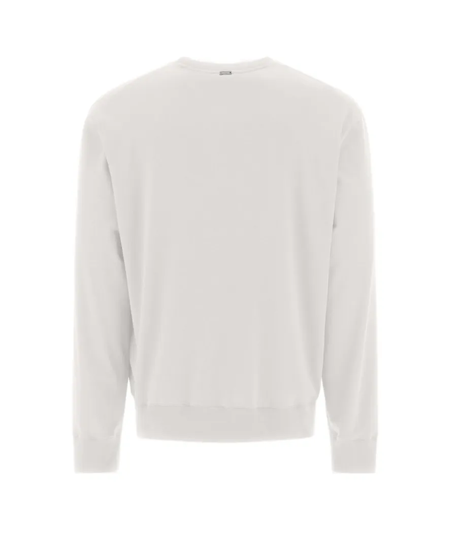 Herno Logo Detailed Crewneck Sweatshirt