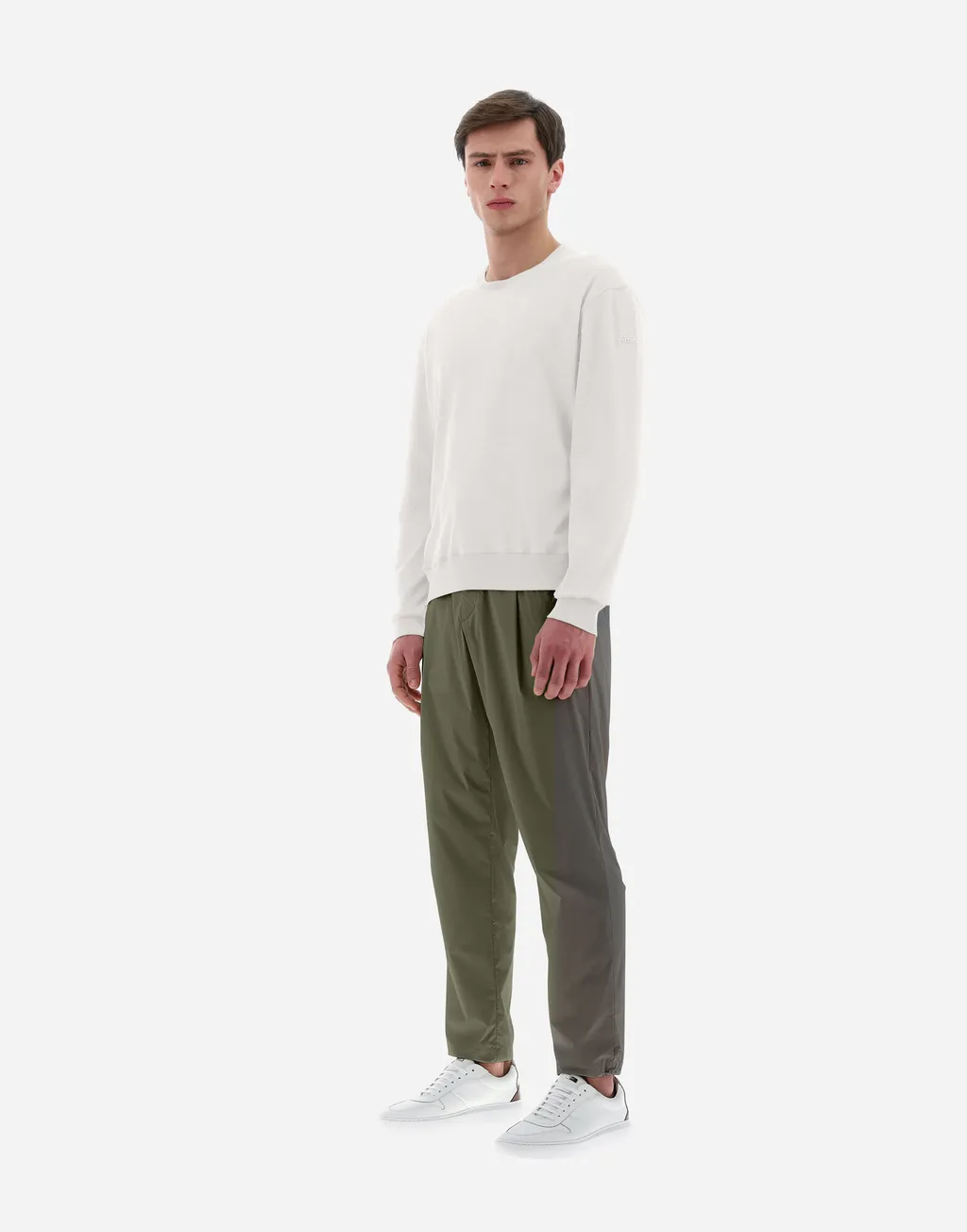 Herno Logo Detailed Crewneck Sweatshirt