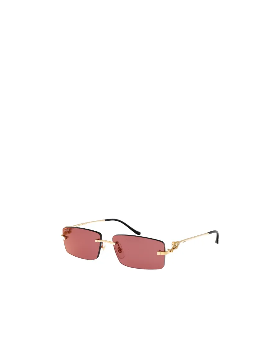 Cartier Rectangular Frame Sunglasses