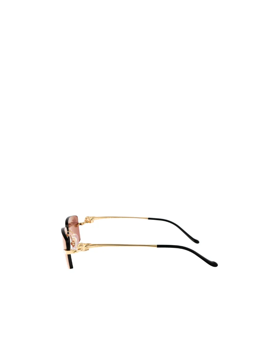 Cartier Rectangular Frame Sunglasses
