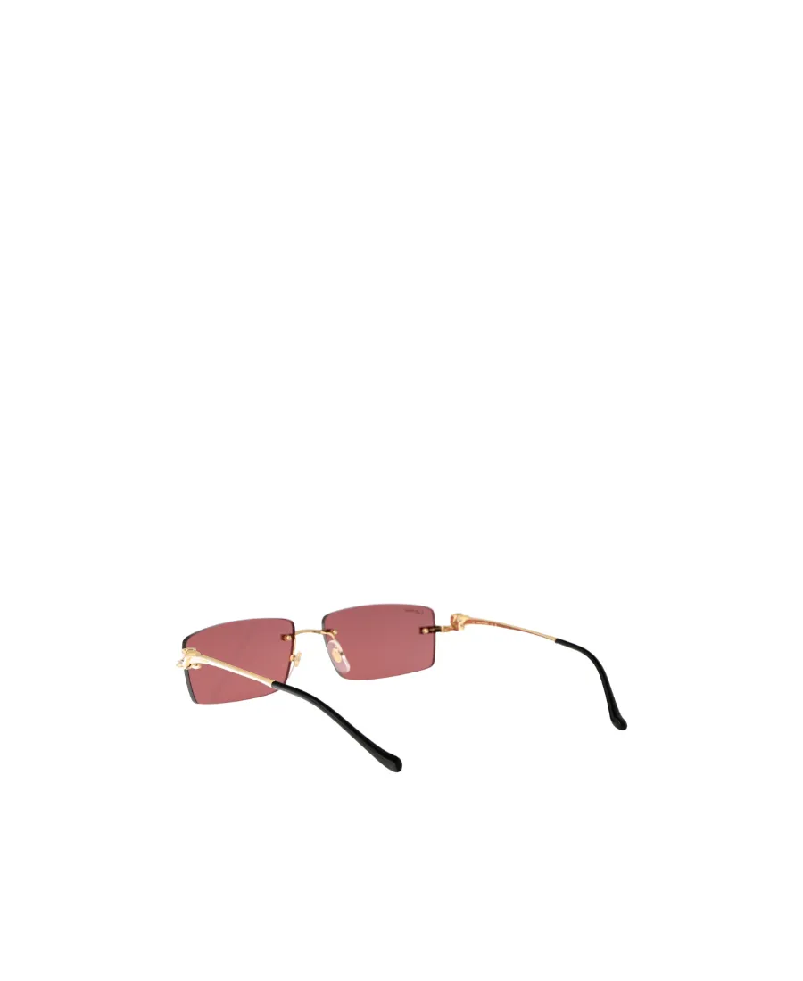Cartier Rectangular Frame Sunglasses