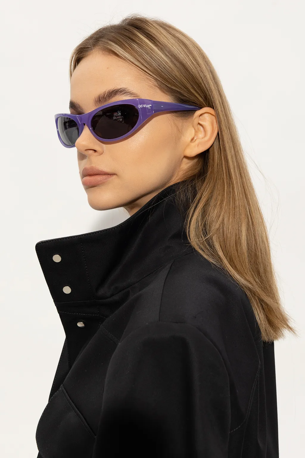 Off-White Napoli Oval Frame Sunglasses