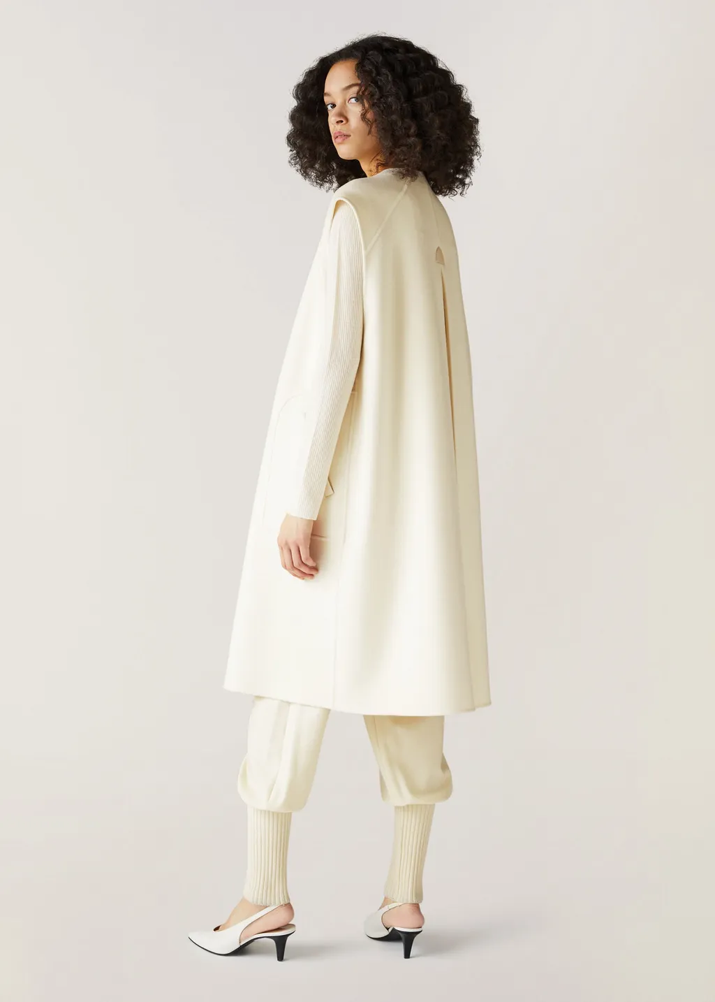 Long Cashmere Vest