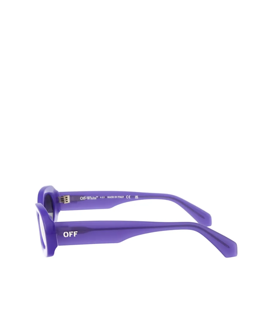 Off-White Oval Frame Sunglasses