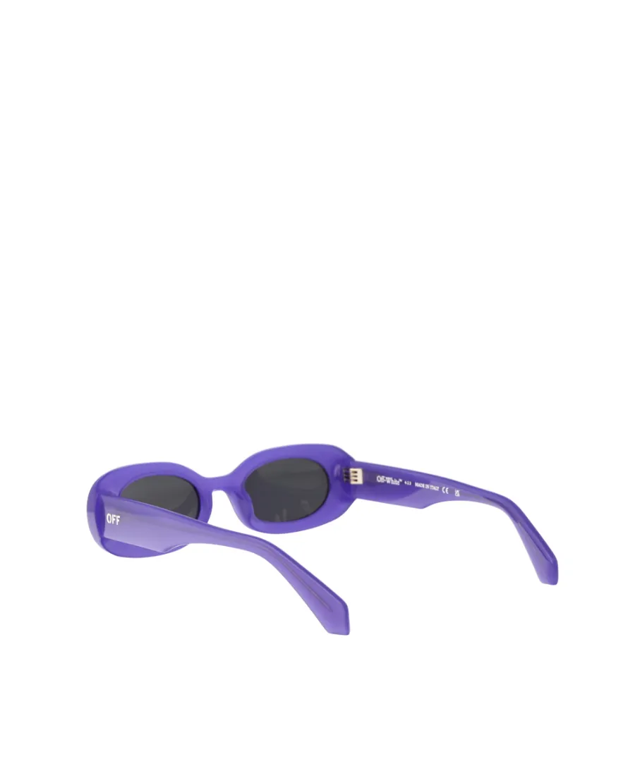 Off-White Oval Frame Sunglasses