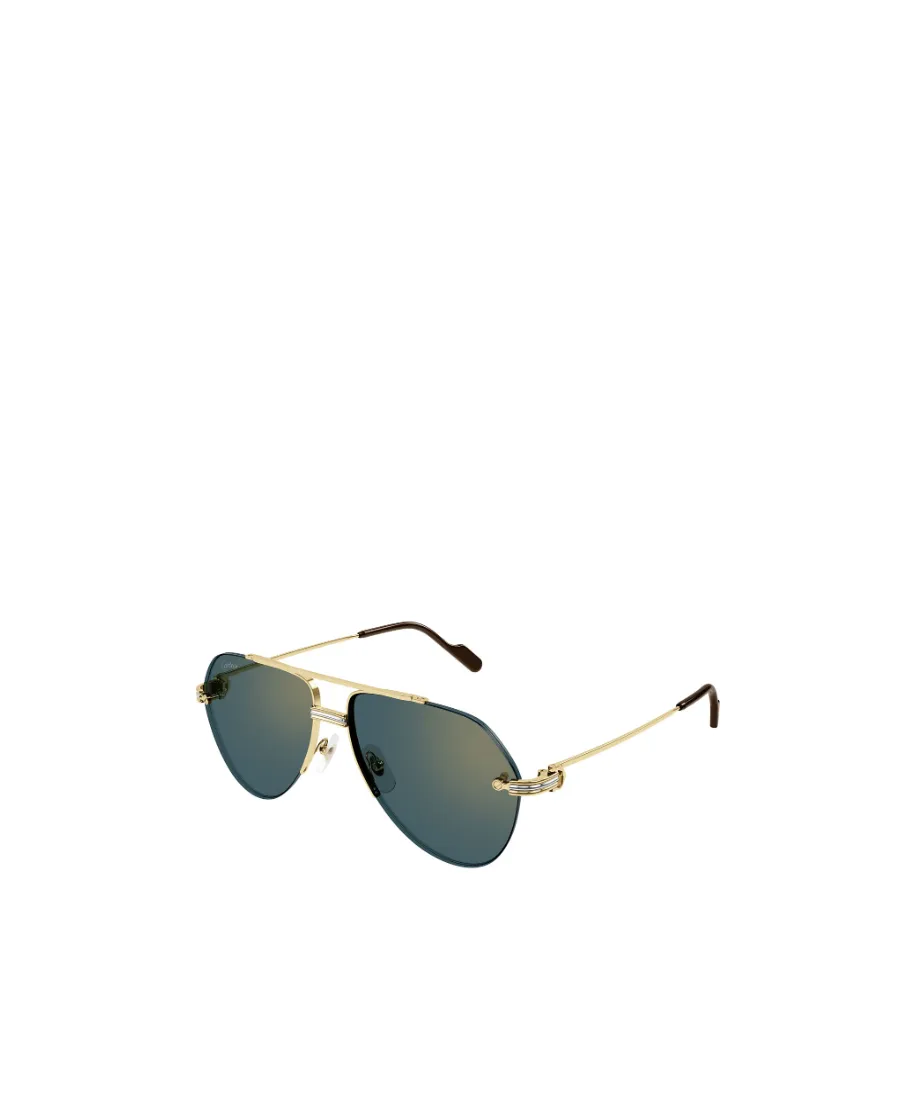 Cartier Aviator Frame Sunglasses