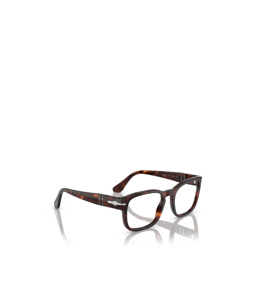 Po3334V Square-Frame Glasses