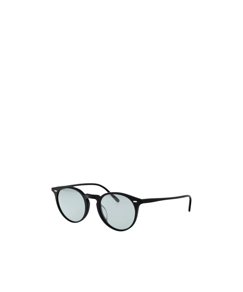 Oliver Peoples Oval Frame Sunglasses