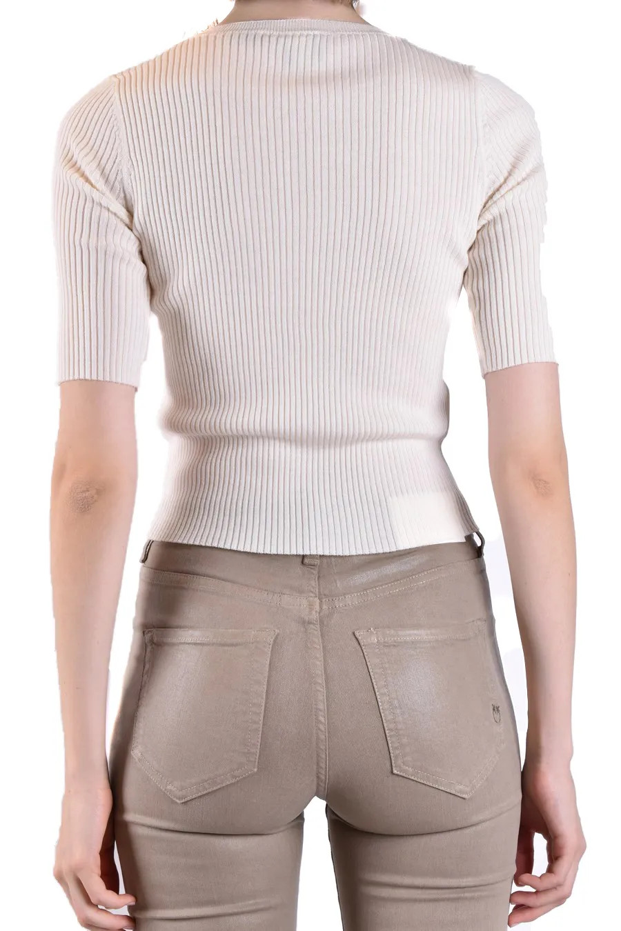 Round Neck Knitted Sweater