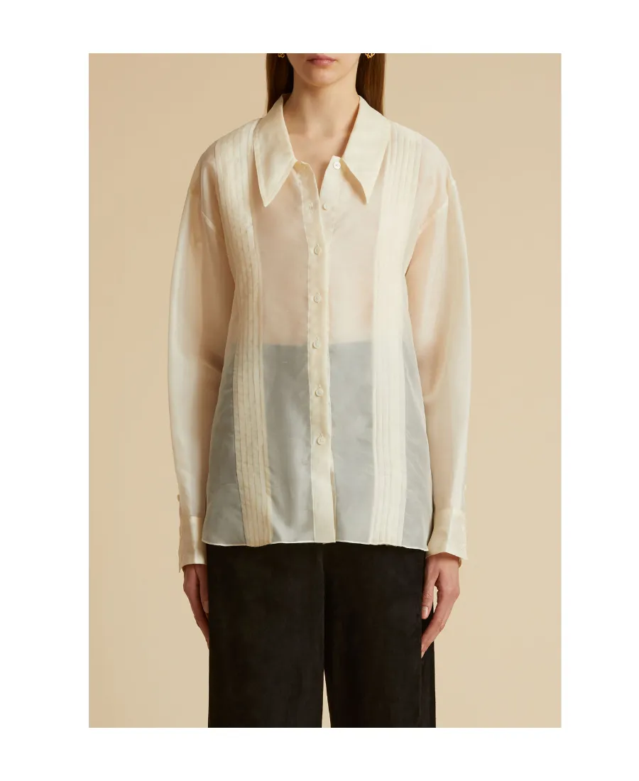 Khaite The Nori Button-Up Shirt