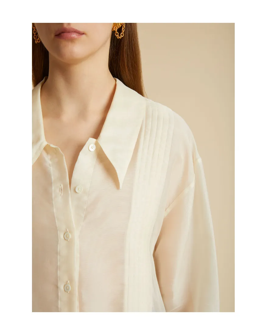 Khaite The Nori Button-Up Shirt