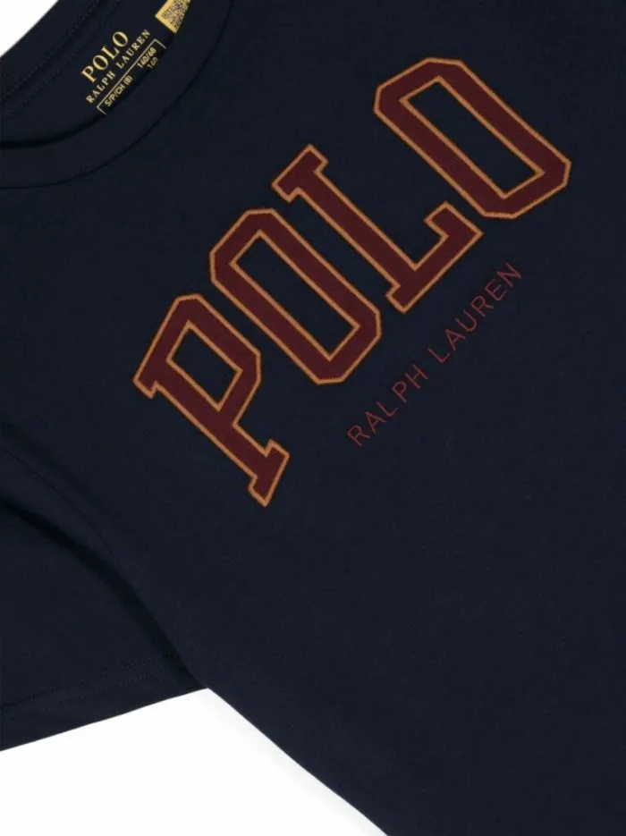 Polo Ralph Lauren Kids Logo Printed Long Sleeved T-Shirt
