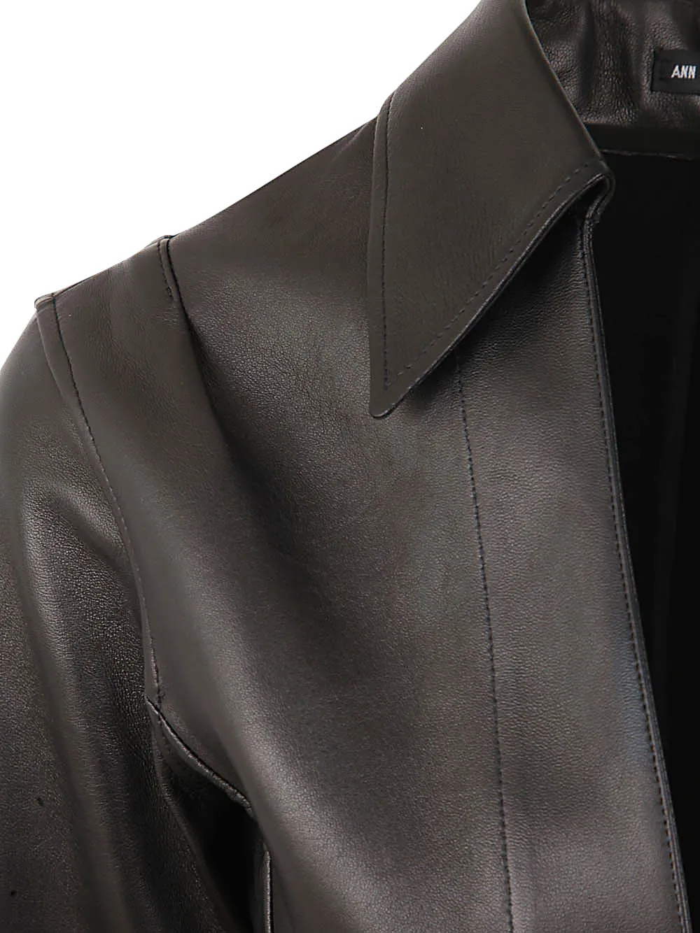 Lapel Long-Sleeved Blouse