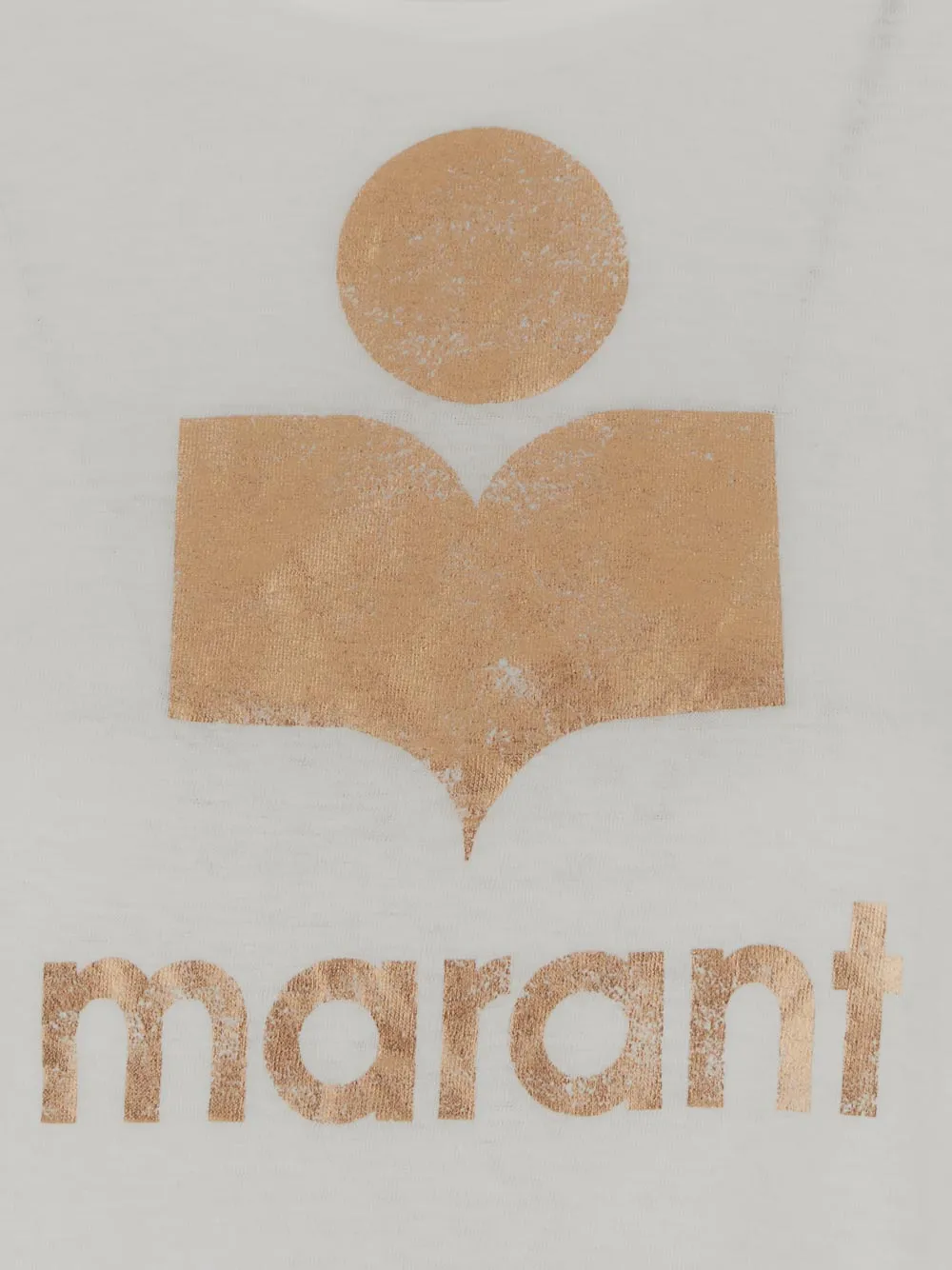 Zewel Logo-Print Linent-Shirt