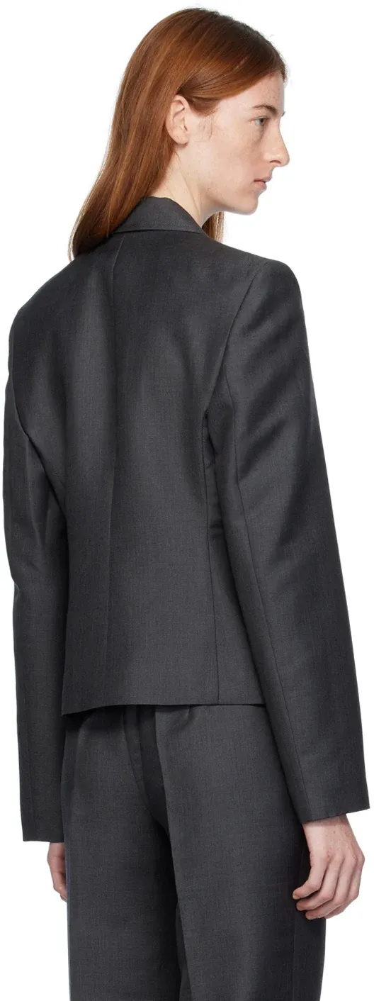 Zippered Lapel Casual Jacket