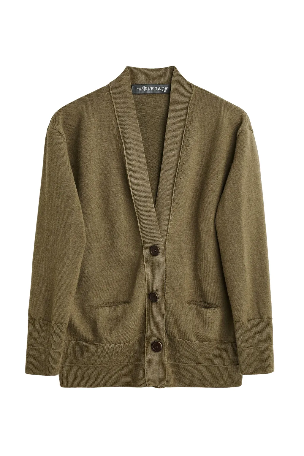 Our Legacy Compressed Wool Knit Cardigan
