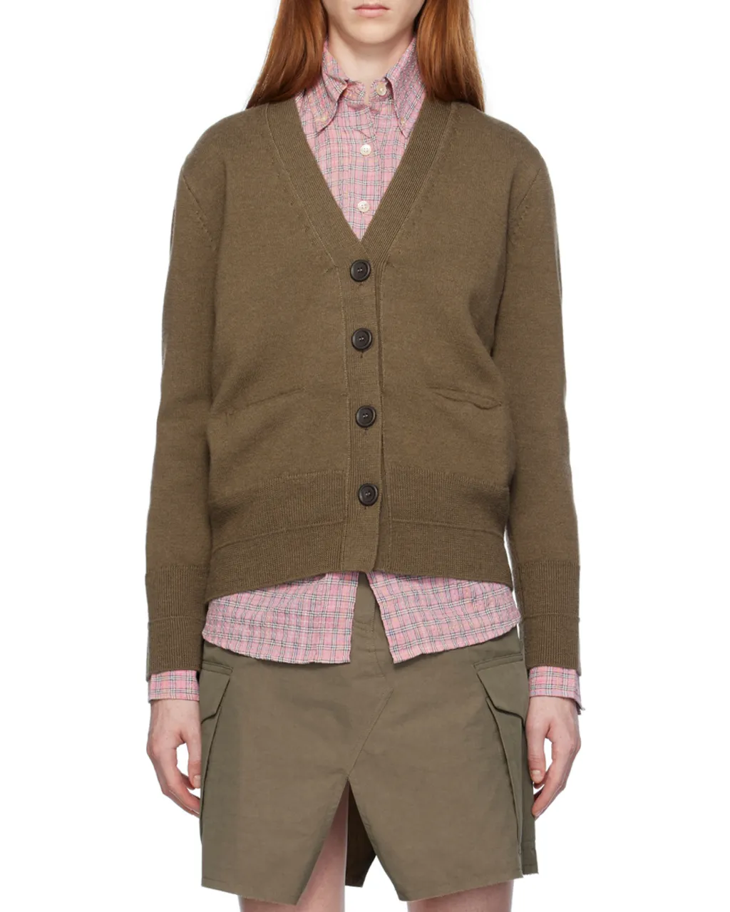 Our Legacy Compressed Wool Knit Cardigan