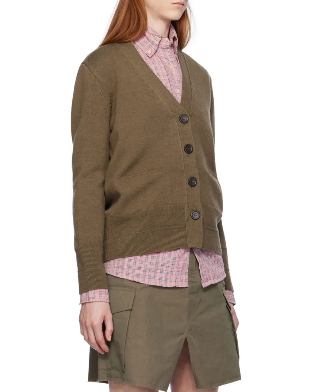 Our Legacy Compressed Wool Knit Cardigan